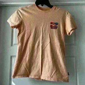 Boys orange billabong t-shirt size small